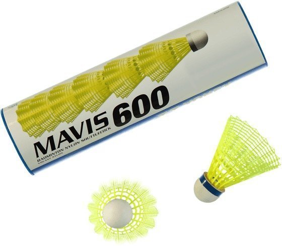 Yonex Mavis 600 6pcs Tube sulkapallot